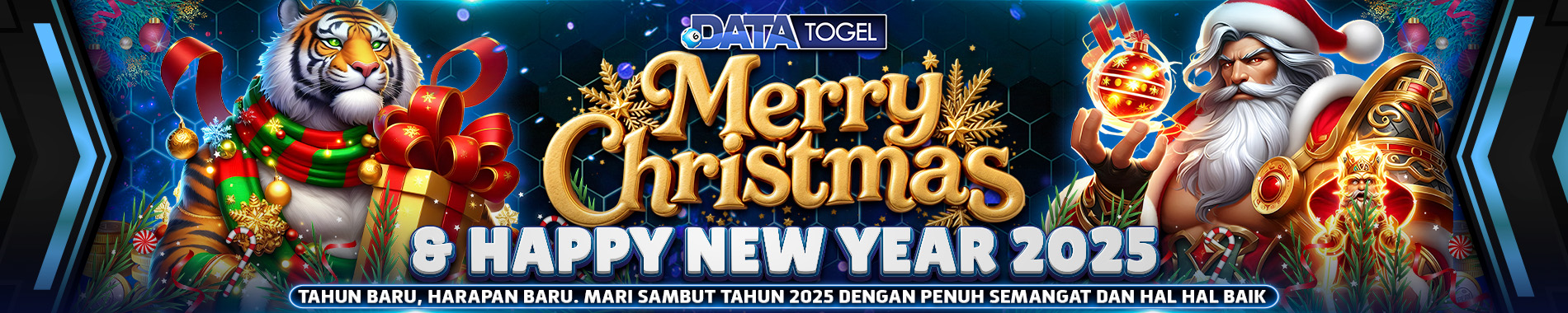 MERRY CHRISTMAS & HAPPY NEW YEAR 2025 DATATOGEL